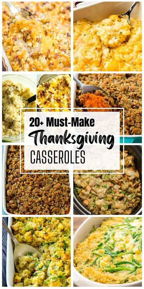 Casseroles For A Crowd, Thanksgiving Casseroles, New Christmas Crafts, Make Ahead Thanksgiving, Thanksgiving Casserole Recipes, Holiday Casseroles, Dressing Recipes Thanksgiving, Casserole Ideas, Thanksgiving Casserole