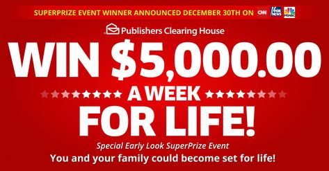 Lotto Winning Numbers, Free Sweepstakes, Instant Win Sweepstakes, Win For Life, Enter Sweepstakes, Online Contest, Publishers Clearing House, Pch Sweepstakes, Online Sweepstakes