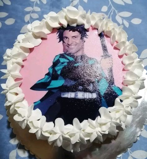 🕯️Tanchayari dominara el mundo copia y pega 🕯️ Demon Slayer Birthday Ideas, Modern Tanjiro, Tanjiro Cake, Pastel Demon Slayer, Tanjiro Birthday, Demon Slayer Birthday Cake, Coulottes Outfit, Demon Slayer Cake, Anime Cake