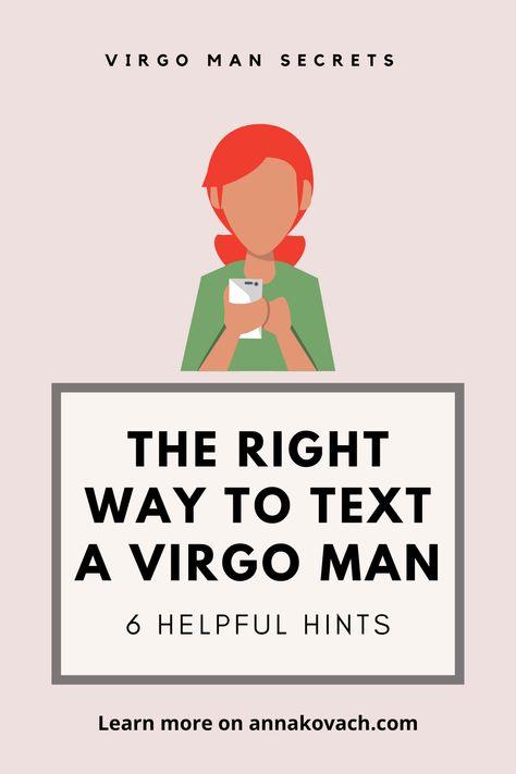 What is the right way to text a Virgo man? What types of texts will keep him interested in you and help you build a relationship? Here are some methods you may want to consider using to raise your success rate with this sexy Virgo man.  #zodiac #zodiac_sign #zodiac_facts #horoscope #horoscope_sign #astrology #love_astrology #love #relationship #romance #dating #seduce #texting #virgo #virgo_man #virgo_facts #virgo_traits #men #in_love #virgo_zodiac September Virgo Men, Virgo Male Facts, Virgo Man Traits, Virgo Traits Men, Virgo Male, Virgo Men In Love, Virgo Personality Traits, Male Psychology, Virgo Relationships