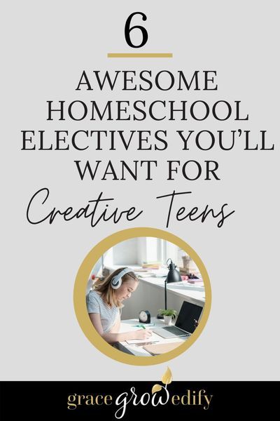 Check out these ideas for making your high school homeschool electives fun while pursuing the passions and interests of your teens. #homeschool #electives #homeschoolelectives #homeschoolhighschool Middle School Electives, Home School High School, Secular Homeschool Curriculum, Homeschooling Books, Homeschool Websites, Homeschool Electives, High School Plan, High School Electives, Homeschool Portfolio