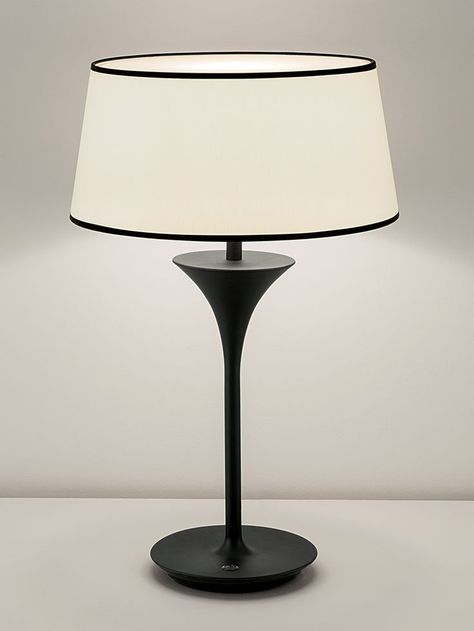 MI/46/TL/BL | Chelsom Found on/  http://www.chelsom.co.uk/products/table-lamps/all-table-lamps/mi46tlbl/ Modern Table Lamp Design, Fixture Table, Deco Luminaire, Table Lamp Design, Luminaire Design, Desk Light, Chandelier Lamp, Lighting Inspiration, Lamp Decor