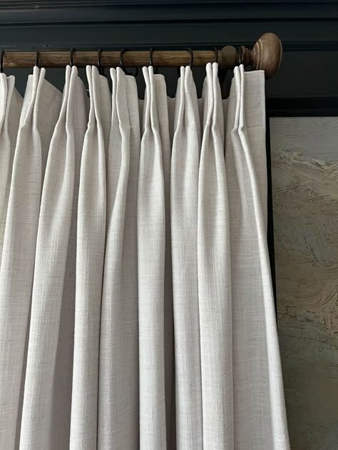 Curtains Over White Blinds, How To Line Curtains, Muslin Curtains Living Room, Affordable Linen Curtains, Window Panels Living Room, Curtains White Walls Living Room, Curtains For Coastal Living Room, Choosing Curtains Living Room, Curtain Panels Bedroom