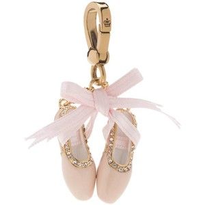 Ballet Slippers - charm Ballet Jewelry, Modern Fairytale, Juicy Couture Charms, Juicy Couture Jewelry, Jewelry Pendants, Ballet Slippers, Ballerina Shoes, Pink Princess, Tory Burch Miller Sandal