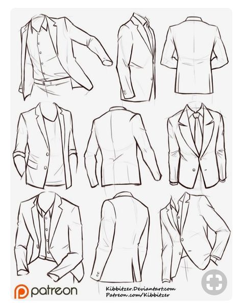 Suit Drawing, Istoria Artei, Anime Drawings Tutorials, Poses References, Drawing Clothes, Drawing Skills, Drawing Lessons, Drawing Stuff, Drawing Base