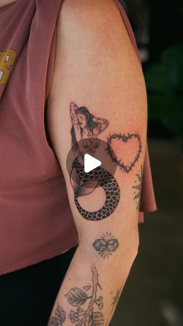 Kelly Hagen || Jupiter FL Tattoos on Instagram: "more mermaids!" Jupiter Fl, November 9, Mermaid, Tattoos, On Instagram, Instagram