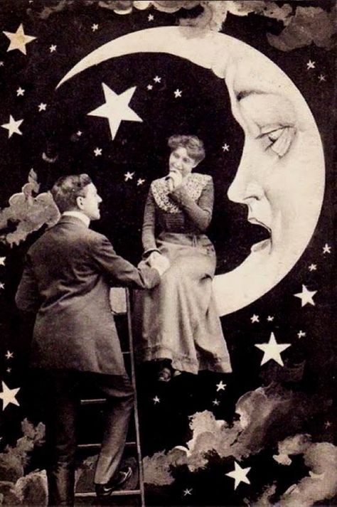 Vintage Moon Photo Theatre Actors, Set Design Theatre, Vintage Moon, Paper Moon, Moon Art, 인물 사진, Trendy Wedding, 로고 디자인, Wedding Backdrop