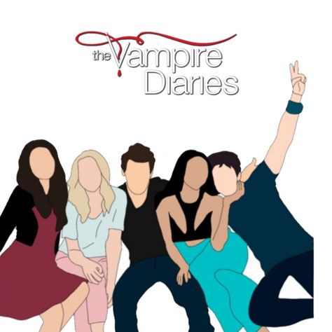 Vampire Diaries Guys, Vampire Diaries Wallpaper, Couple Wallpaper, Christmas Wallpaper, Easy Paintings, Vampire Diaries, Easy Drawings, Family Guy, Memes