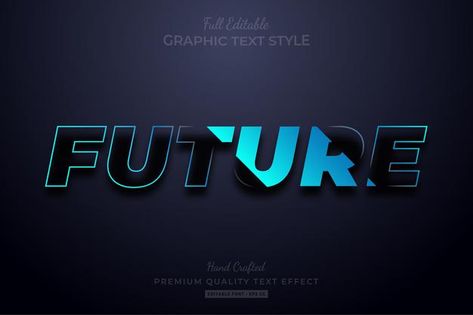 Future Typography Design, Technology Typography, Light Typography, Festival Banner, Text Neck, Font Effect, Light Logo, Typeface Logo, Photoshop Tutorial Typography