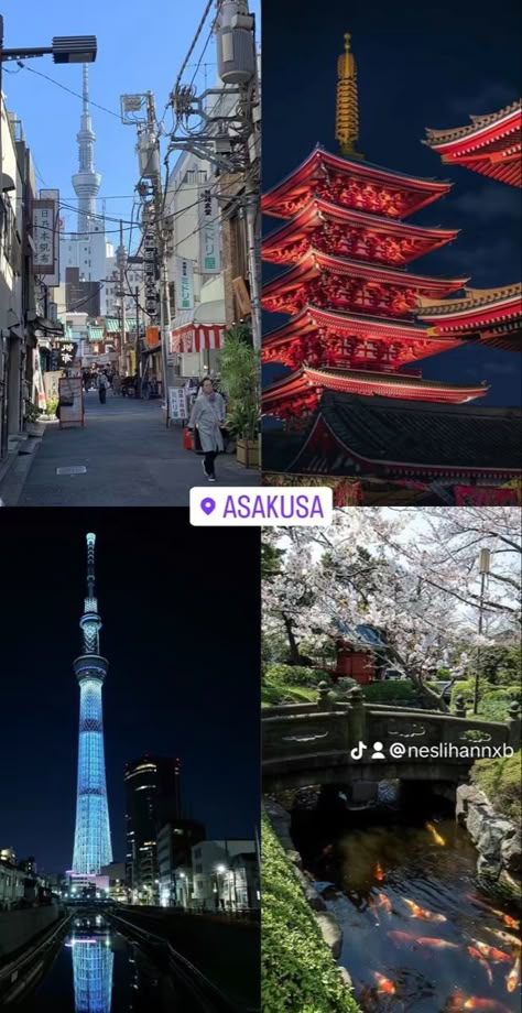 What To Do In Japan, Japan Asakusa, Japan Moodboard, Tokyo Aesthetic, Asakusa Tokyo, Tokyo Travel Guide, Holiday Travel Destinations, Japan Vacation, South Korea Travel