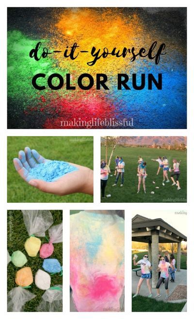 Do-It-Yourself Color Run | Making Life Blissful perfect for youth groups for LDS Young Women Value Color Run idea! Fun for elementary school kids as well, a super easy DIY idea to help keep kids active and having fun doing it! Color Run Ideas, Lds Youth Activities, Lds Young Women Activities, Charity Work Ideas, Value Color, Youth Group Activities, Church Youth Group, Color Wars, Yw Activities