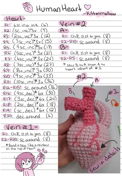 Quick Crochet Patterns, Mode Crochet, Pola Amigurumi, Crochet Animals Free Patterns, Crochet Business, Crochet Design Pattern, Kawaii Crochet, Beginner Crochet Projects, Crochet Amigurumi Free