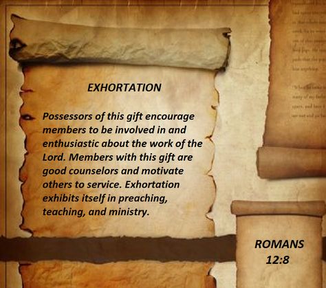 Exhortation The Gift Of Prophecy, Leadership Inspiration, Grow In Grace, Give Me Jesus, Gods Girl, Romans 12, Spiritual Health, Christian Blogs, Spiritual Gifts