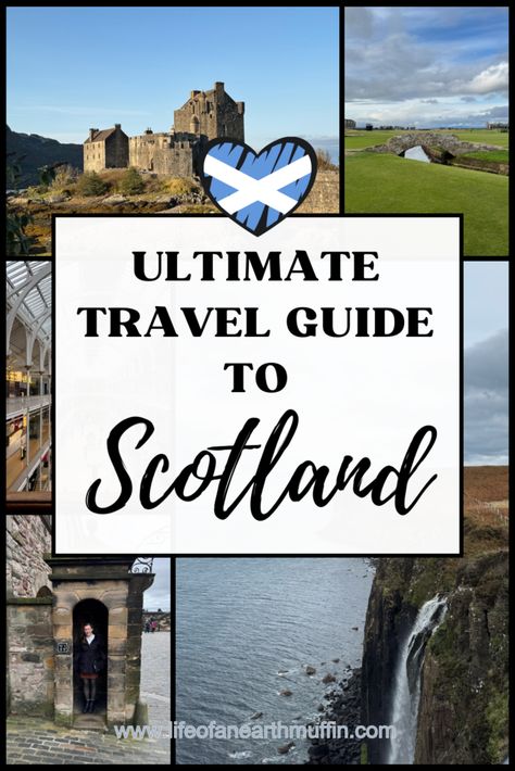 A Travel Guide to Scotland – What You MUST See! What To Do In Scotland, Scotland Must See, Scotland In September, Scotland Roadtrip, Things To Do In Scotland, Scotland Travel Guide, Scotland Vacation, Urquhart Castle, Edinburgh Airport