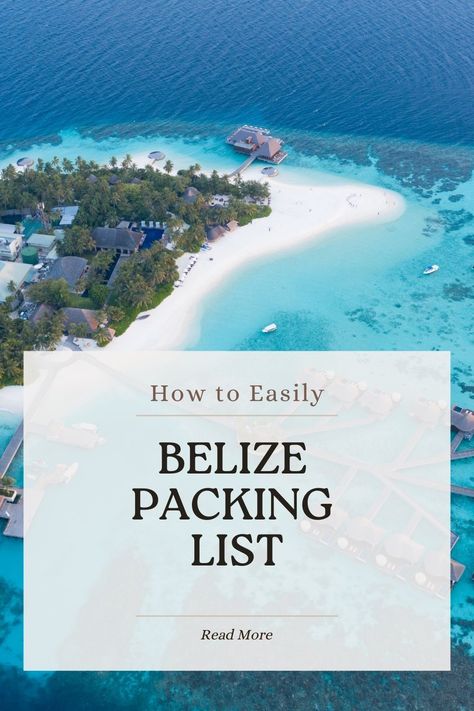 Bringing the correct items on your trip to Belize can significantly alter your travel experience.Besides your Passport, there are a few other items to consider for an amazing vacation.A comprehensive Belize packing list will not only ensure you have everything you need for your vacation but also prevent overpacking, which could lead to costly extra baggage fees. #PackingList #TravelPacking #TravelChecklist #PackingChecklist #BelizeTravel #Belize #BelizeVacation Belize Packing List, Trip To Belize, Weekend Packing List, Belize Vacation, Weekend Packing, Belize Vacations, All Inclusive Vacations, Belize Travel, Staying Healthy