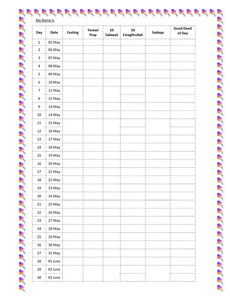 Ramadan Chart, Ramadan Good Deeds, Good Deeds To Do In Ramadan, Ramadan Habit Tracker, Ramadan Salah Tracker, Ramadan Good Deeds Calendar, Ramadan Namaz Tracker, Ramadan Vibes, Ramadan Activities