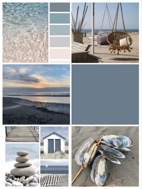 Hamptons Style Decor Colour Schemes, 2024 Color Palette, Hamptons Style Decor, Styl Hampton, Coastal Wallpaper, Modern Coastal Decor, House Color Palettes, Coastal Interiors Design, Chic Interior Design