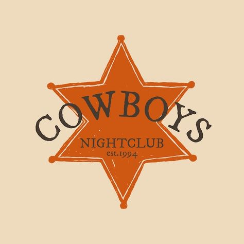 Western Logo, Western Quotes, Wild West Theme, Western Font, Sheriff Badge, Logo Psd, Badge Logo, Logo Illustration, Free Illustrations