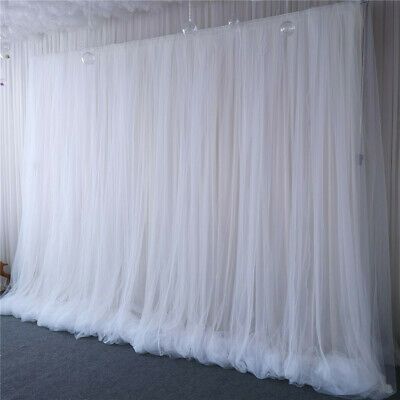 Bridal Shower Photography, Tulle Backdrop, Shower Photography, Curtain Backdrops, Bachelorette Decorations, Stage Decoration, Wedding Backdrops, Silk Tulle, Banquet Party