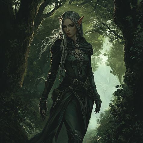 Skyrim Wood Elf Female, Skyrim Wood Elf, Skyrim Character Design, Female Druid, Dnd Elves, Elf Characters, Elf Druid, Wood Elf, Skyrim