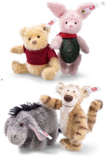 Steiff 355417 Walt Disney Christopher Robin Gift Set Limited Edition Disney Christopher Robin, Eeyore Pictures, Teddy Bear Shop, Wee Forest Folk, Large Teddy Bear, Winnie The Pooh Themes, Steiff Teddy Bear, Monkey Stuffed Animal, Winnie The Pooh Friends