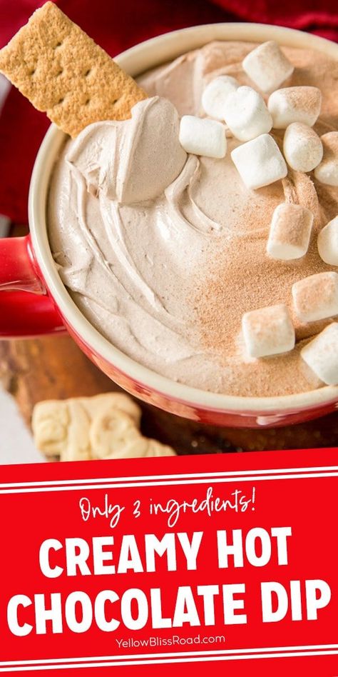 Hot Chocolate Dip Recipe, Hot Chocolate Dip, Chocolate Dip Recipe, Fruit Kabob, Chocolate Dip, Bacardi Rum, Brunch Food, Sweet Dips, Kabob Recipes