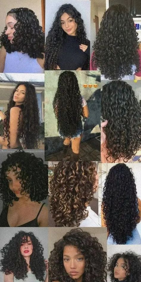 Healthy Curly Hair, Curly Hair Beauty, Natural Curly Hair Cuts, Curly Hair Care Routine, Mixed Curly Hair, Curly Hair Photos, Cute Curly Hairstyles, Hair Things, Curly Hair Styles Easy