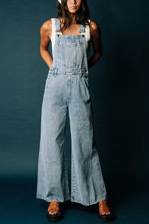 Our Story Princesa Anne, Camila Morrone, Long Sleeve Jumpsuit, Wide Legs, Denim Overalls, Looks Style, Pocket Detail, Look Cool, Quality Clothing