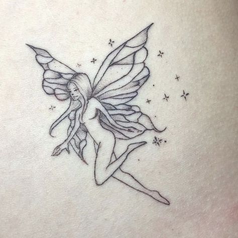 Tattoos Poppy, Tattoos Cherry Blossom, Tropisches Tattoo, Small Fairy Tattoos, Tattoos Sunflower, Poppy Tattoos, Fairy Tattoos, Tattoo Machine Tattoo, Whimsical Tattoos