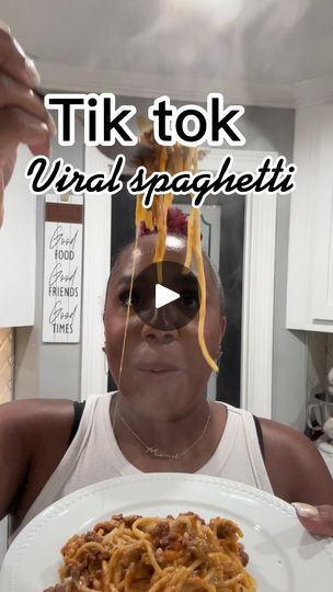 5.8M views · 131K reactions | Viral TikTok Spaghetti #viralspaghetti #recipes #spaghetti #pasta #dinner #dinnerideas #food #foodie #hoemade #viraltiktokspaghetti #recipes #howtocook #cookingmadeeasy #food #foodie #foodtips #cookinghowto #homemade #madewithlove | Adrianne Brignac-Gradney | Adrianne Brignac-Gradney · Original audio Viral Tiktok Spaghetti, Tiktok Spaghetti, Recipes Spaghetti, Spaghetti Recipe, Tic Toc, Spaghetti Pasta, Viral Tiktok, Spaghetti Recipes, Food Hacks