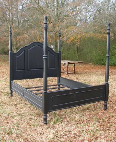 I so want this bed: Hunt Heritage Inc Dacula, GA Black Four Poster Bed Decorating Ideas, Upholstery Trends, Primitive Bedroom, Upholstery Repair, Upholstery Armchair, Living Room Upholstery, Upholstery Trim, Upholstery Cushions, Upholstery Foam