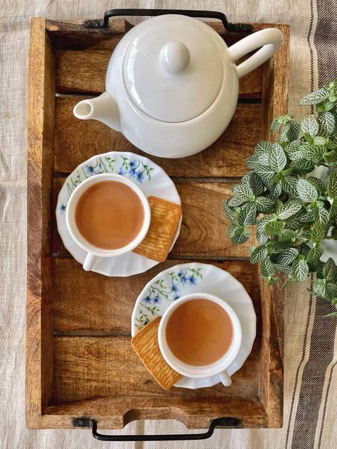 Storing Fresh Ginger, Masala Chai Recipe, Masala Chai Tea, Veggie Box, Spiced Tea, Recipe For Two, Masala Tea, Breakfast Inspiration, Black Tea Blends