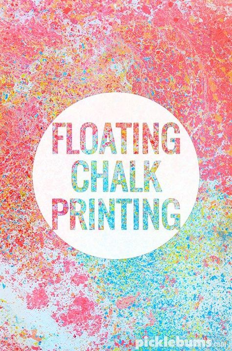 Tinfoil Painting, Water Art For Kids, Floating Painting, Chalk Prints, Easy Art Projects, Art Activity, Easy Art, Art Activities For Kids, Magical Art