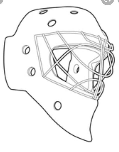 Mask Reference, Reference Pose, Mask Drawing, Mask Ideas, Goalie Mask, Mask Tattoo, Cool Art Drawings, Tattoo Idea, Hockey