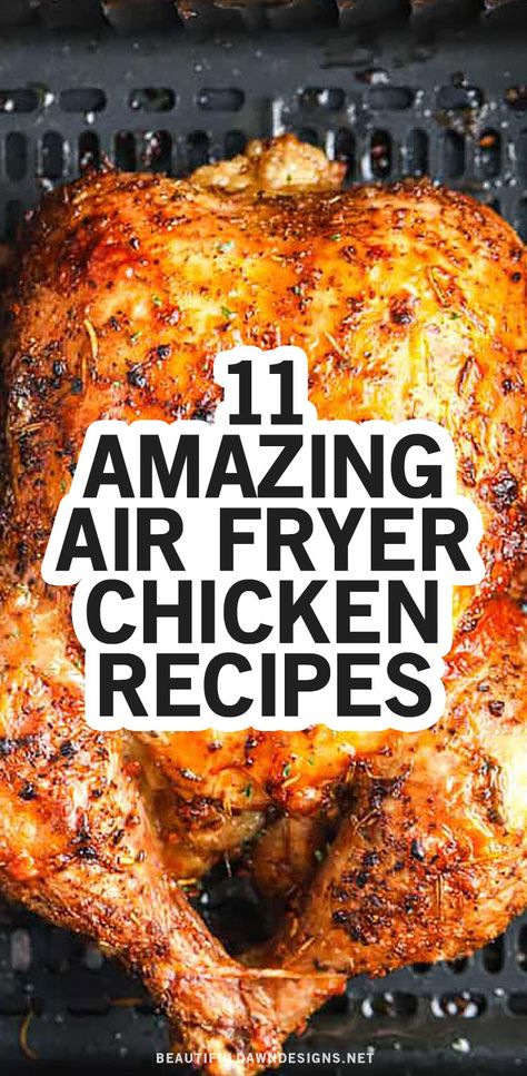 Chicken And Rice Air Fryer Recipes, Chicken And Rice In Air Fryer, Chicken Pieces In Air Fryer, Air Fryer Chicken Pieces, Lemon Chicken Recipe Air Fryer, Easy Air Fryer Chicken Recipes, Air Fryer Chicken And Rice, Chicken And Veggies Air Fryer, Air Fryer Mediterranean Recipes