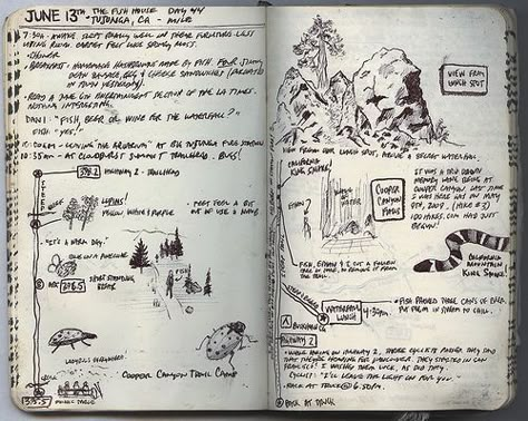 Moleskine Journal, Commonplace Book, Pacific Crest Trail, Keeping A Journal, Arte Sketchbook, Sketchbook Journaling, Nature Journal, Uncharted, Back To Nature