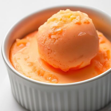 Creamy Orange Sherbet Recipe - Instacart Orange Sherbet Recipe, Sherbet Recipes, Orange Sherbert, Food World, Orange Sherbet, Popsicle Recipes, Best Ice Cream, Recipes Homemade, Orange Zest