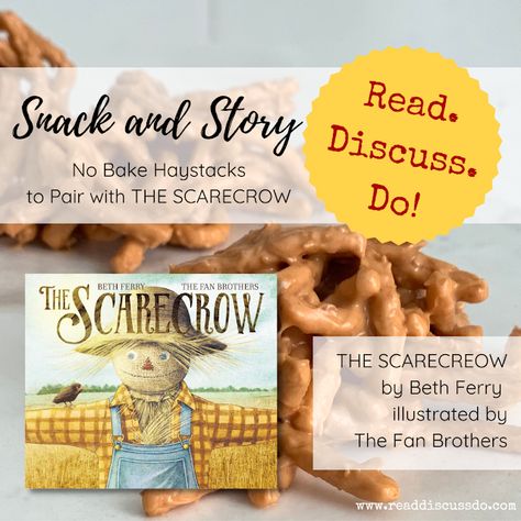 Scarecrow Snacks For Kids, Scarecrow Snack, Letter Writing Activities, Friendship Stories, Thanksgiving Stories, Baby Crows, Fall Writing, Night Sky Art, The Scarecrow