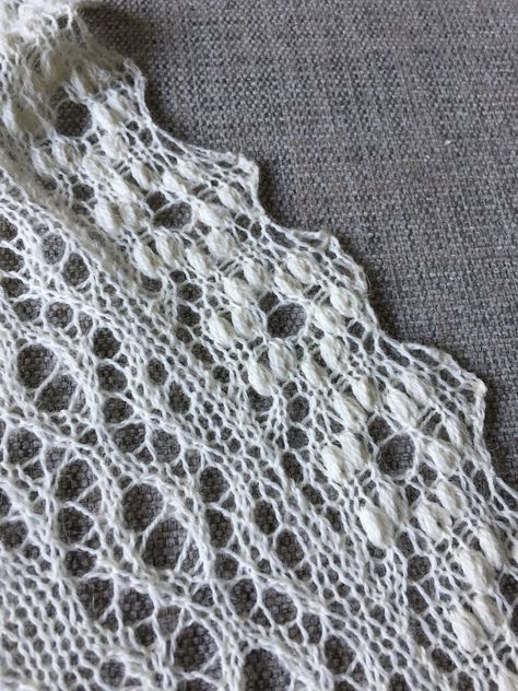 Knit-A-Long 2019 for a lace shawl | Knitting Blog Pattern Duchess Estonian Knitting Patterns, Shawl Knitting, Dishcloth Knitting Patterns, Knitting Blogs, Lace Shawl, Beautiful Knitting, Knitting Techniques, Slip Stitch, Knitting Patterns