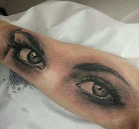 Eye Tattoo On Arm, Ojo Tattoo, Nose Tattoo, Ocean Sleeve Tattoos, Tiger Eyes Tattoo, Crow Tattoo Design, Mujeres Tattoo, Characters From Movies, Artsy Tattoos