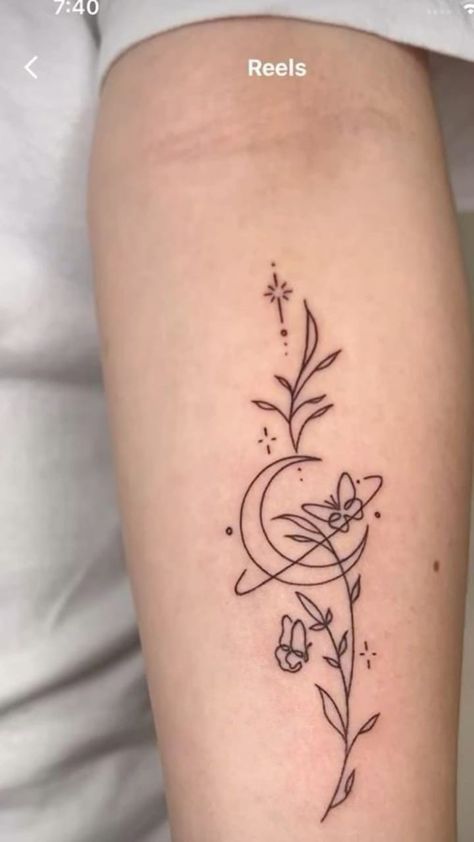 Feminine Tattoo Thigh, Side Calves Tattoos For Women, Calf Tattoos For Women, Small Thigh Tattoos, Tattoo Thigh, Reaper Tattoo, Small Pretty Tattoos, Upper Arm Tattoos, Pretty Tattoos For Women