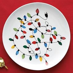 Diy Keramik, Christmas Pottery, Sharpie Crafts, Pottery Painting Ideas, Paint Your Own Pottery, Tassen Design, Painted Pottery, Painted Plates, Christmas Plates