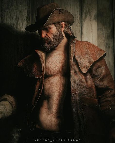 Bill Williamson, Red Redemption 2, Arthur Morgan, Rdr 2, Jungkook Fanart, Rockstar Games, Red Dead Redemption, My Ride, Bearded Men