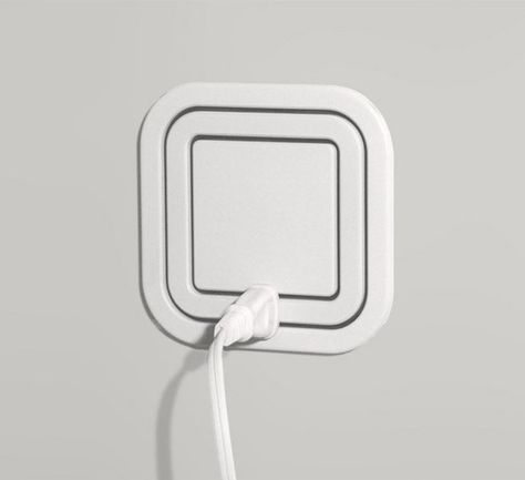 Node Electric Outlet eliminates the need for a power strip. Just plug it in anywhere on the square! - Google Search Electric Outlets, Power Trip, Up House, Building A New Home, Organization Tips, Electrical Outlets, The Square, Power Outlet, My New Room