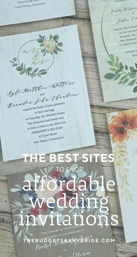 Cheap Invitations Wedding, Cheap Wedding Invites, Budget Friendly Wedding Invitations, Make Your Own Wedding Invitations Online, Cheap Wedding Invitation Ideas, How To Find Cheap Wedding Venues, Cheap Wedding Invitations Diy, Wedding Invitations Cheap, Online Wedding Rsvp Wording