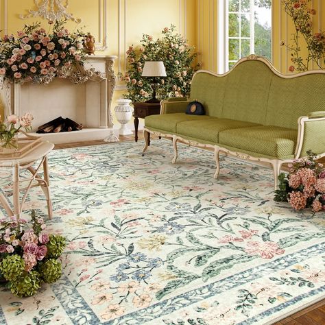 Playroom Green, Boho Living Room Rugs, Boho Hallway, Rugs 8x10, Side Chick, Modern And Traditional Decor, Office Dining Room, Vintage Bedroom, Rugs For Living Room