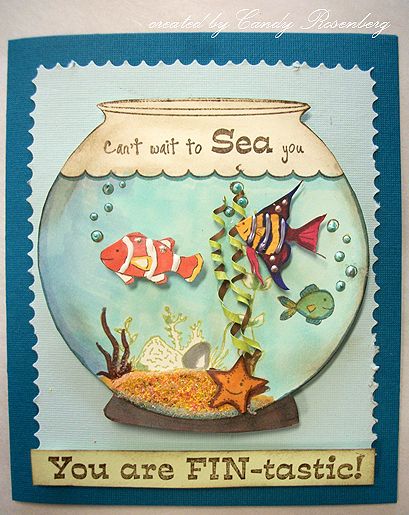 Fish Bowl Bulletin Board, Super Saturday Crafts, Pinterest Cards, Fishing Cards, Ra Ideas, Preschool Art Activities, Summer Cards, School Themes, Nature Themed