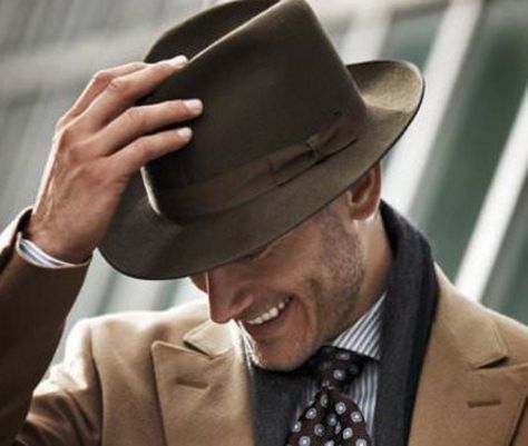 A guide to wearing gentleman's hats | The Gentleman's Journal | The latest in style and grooming, food and drink, business, lifestyle, culture, sports, restaurants, nightlife, travel and power. Dive In, Fedora, The Good, Tumblr, Art