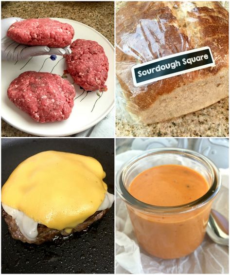 Frisco Melt Sauce Recipe, Sourdough Patty Melt, Frisco Melt Sauce, Fresco Melt, Frisco Sauce Recipe, Frisco Sauce, Frisco Burger, Crunchy Cole Slaw, Frisco Melt