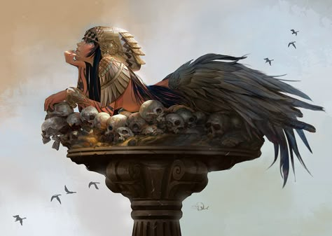 The Sphinx, Science Fiction Illustration, Artist Alley, Character Collection, Wow Art, Fantasy Rpg, 판타지 아트, Fantasy Artwork, Character Portraits